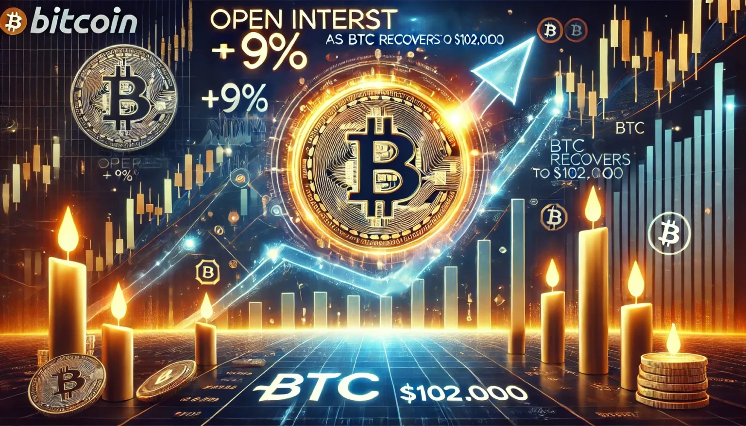 Bitcoin Open Interest Surges 9% with BTC Returning to $102,000 Bitcoin Open Interest Surges 9 with BTC Returning to 102000
