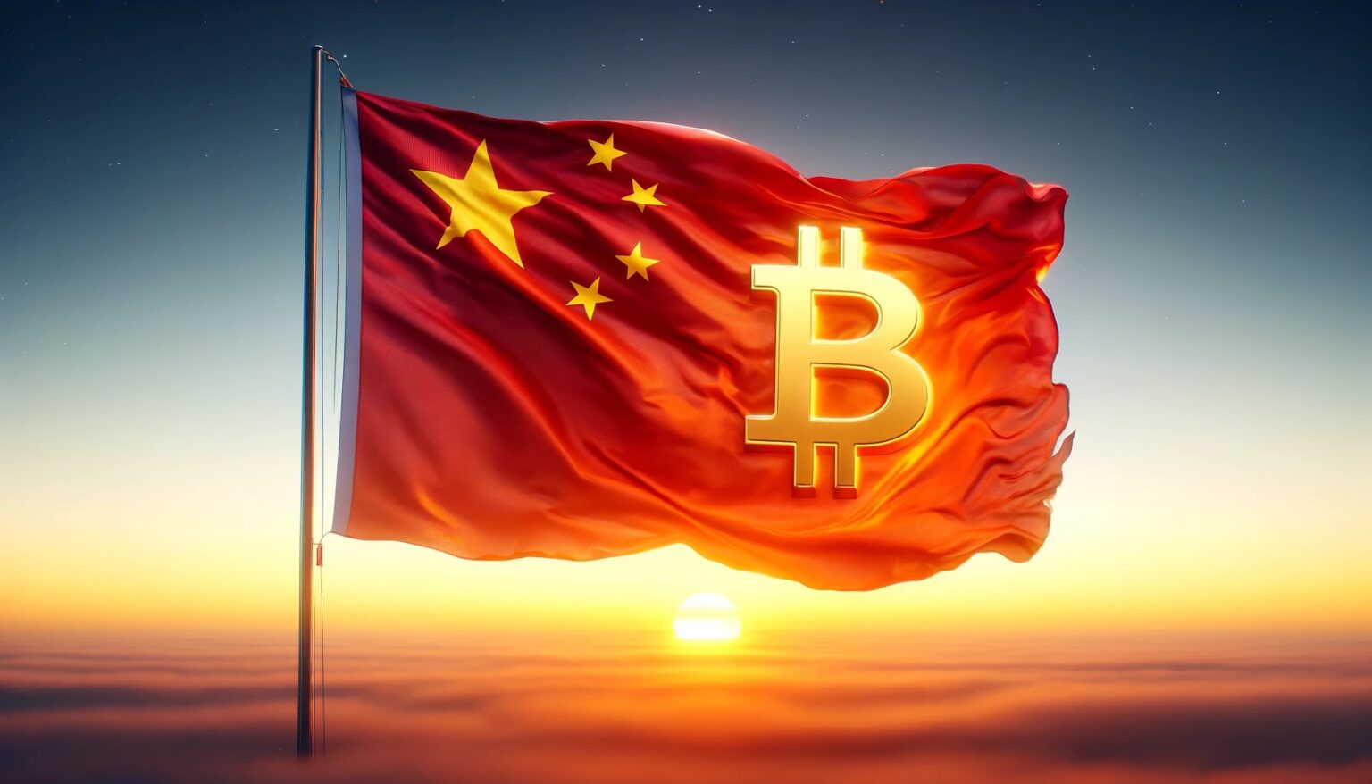 CryptoQuant CEO Reveals China’s Complete Sale of 194,000 Bitcoin CryptoQuant CEO Reveals Chinas Complete Sale of 194000 Bitcoin.46 A digital artwork featuring the national flag of China gracefully flutter