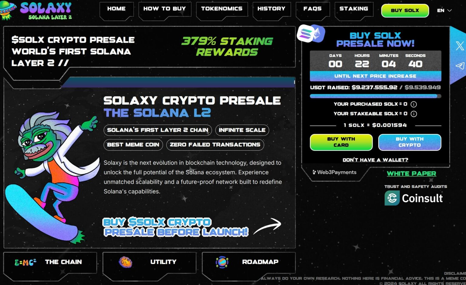 Exploring $SOLX: The Cryptocurrency Primed for a 2025 Boom Exploring SOLX The Cryptocurrency Primed for a 2025 Boom