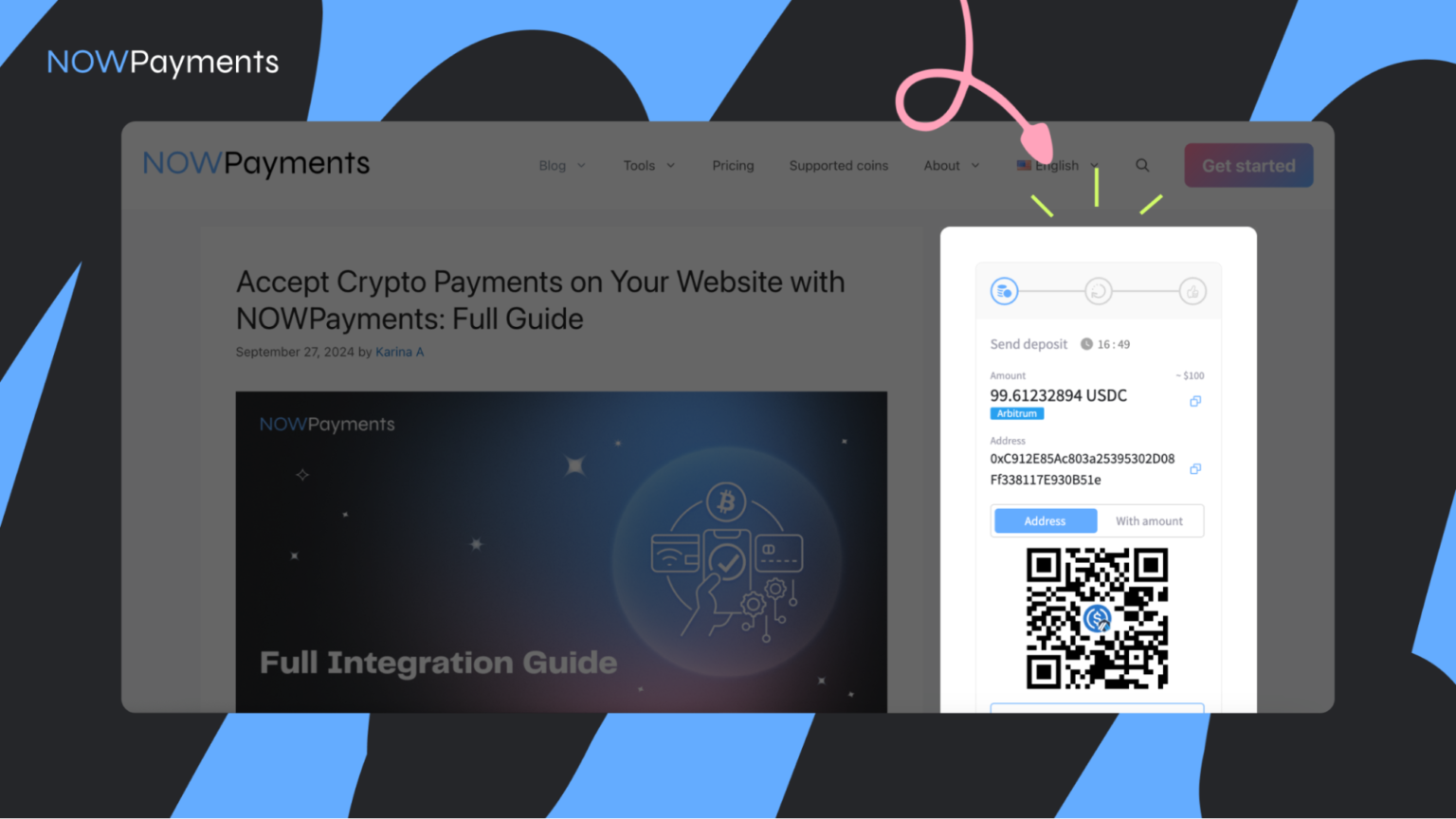 Seamlessly Integrate Crypto Payments on Your Site with NOWPayments’ No-Code Widget Seamlessly Integrate Crypto Payments on Your Site with NOWPayments No Code