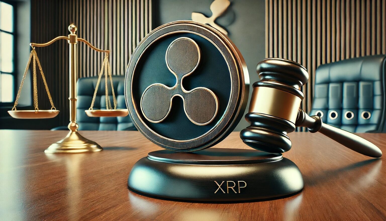 Unexpected Turn in Ripple Vs. SEC Battle: Amicus Filing Shakes Up Case Unexpected Turn in Ripple Vs SEC Battle Amicus Filing Shakes.42 A wide format image featuring the official Ripple XRP logo which consists