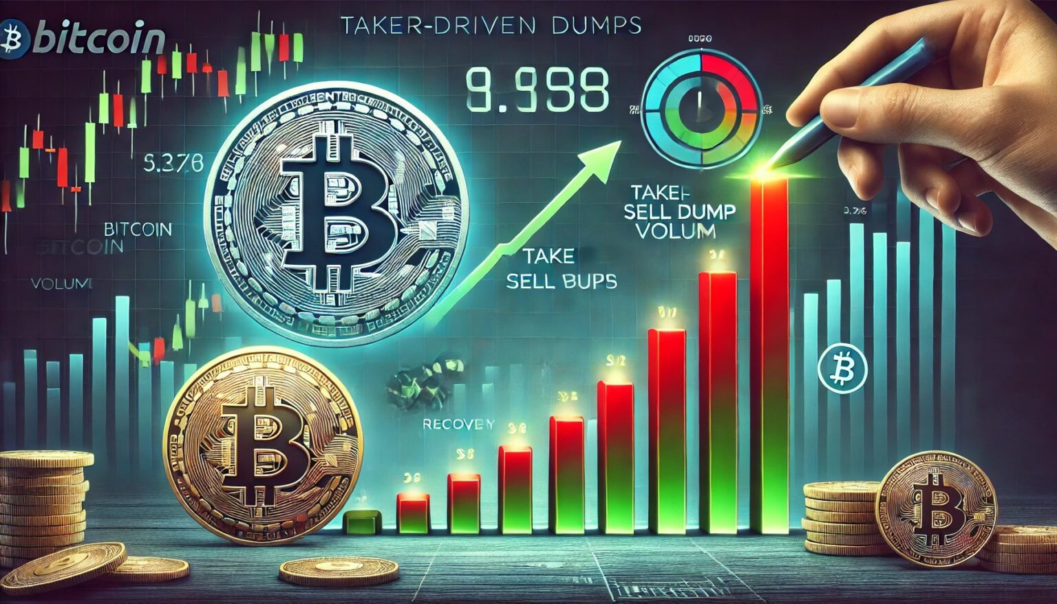 Bitcoin’s Recovery Signs Cool Down Taker-Driven Dumps, Says Analyst Bitcoins Recovery Signs Cool Down Taker Driven Dumps Says Analyst.22 A financial themed image illustrating taker driven dumps cooling off as B