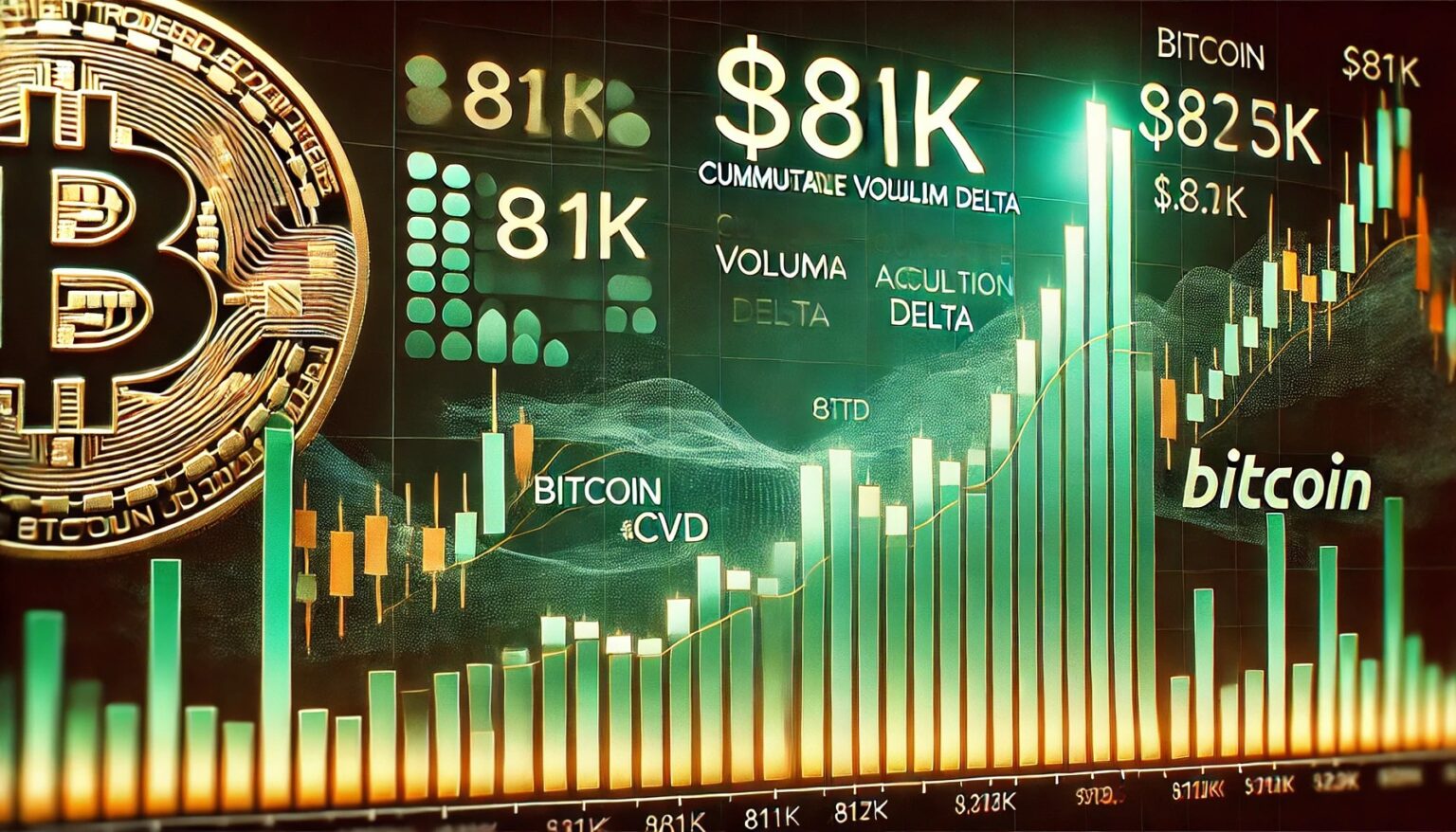 Reality of Bitcoin Cumulative Volume Delta: All Bought at $81K – Uncovered Reality of Bitcoin Cumulative Volume Delta All Bought at 81K.16 A financial themed image illustrating Bitcoins BTC Cumulative Volume Delt