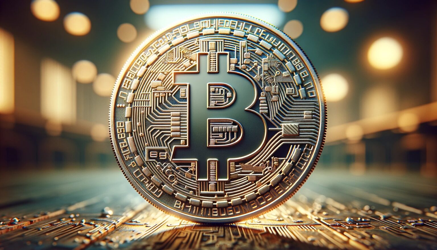 Bitcoin Blitz by Strive: Aiming for Intuit’s $165 Billion Bitcoin Blitz by Strive Aiming for Intuits 165 Billion.32 A wide highly detailed and realistic image of a Bitcoin coin capturing th