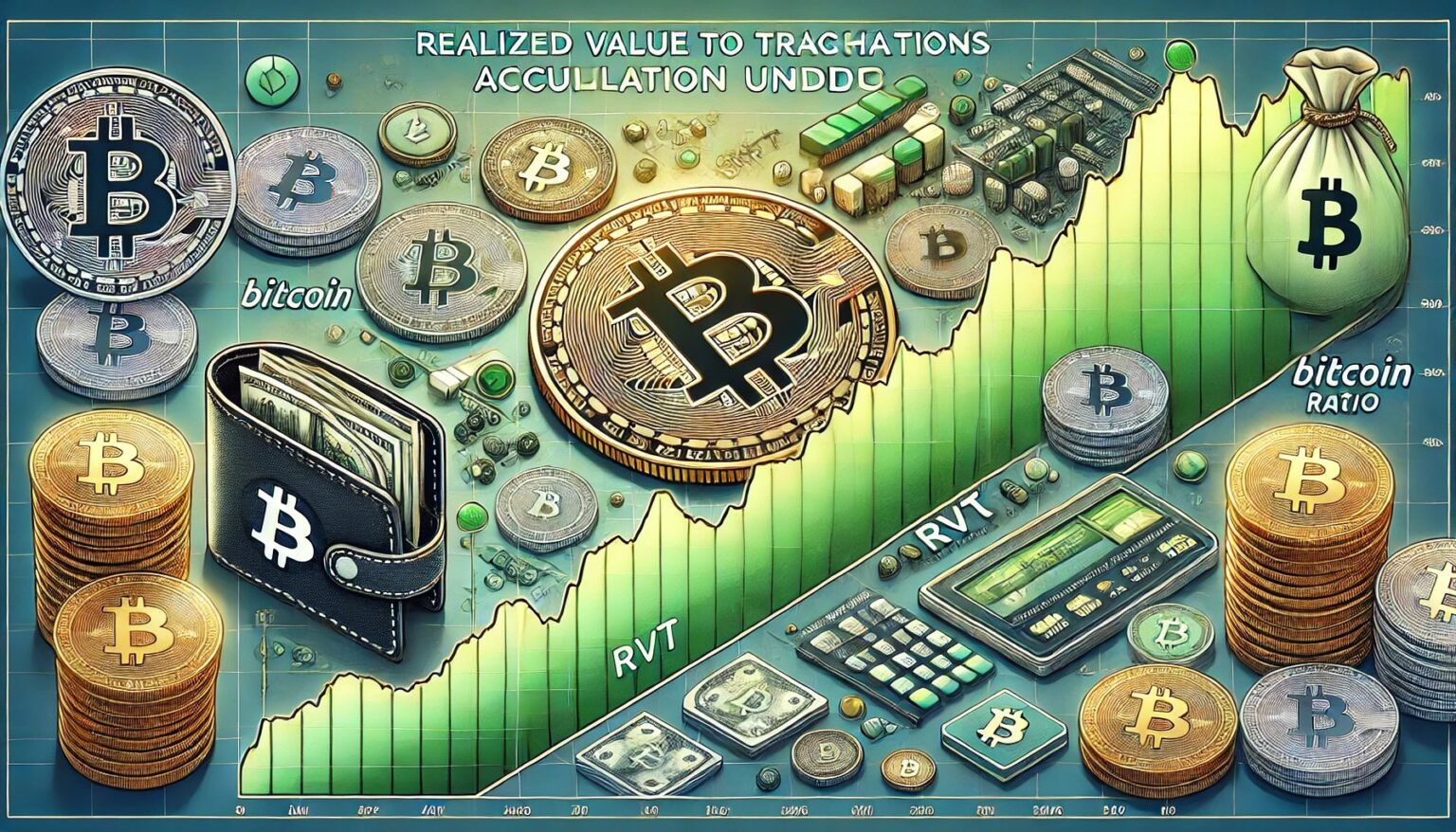 Bitcoin RVT Ratio Nears Critical Point: Is Accumulation Rising? Bitcoin RVT Ratio Nears Critical Point Is Accumulation Rising.18 A financial themed image showing Bitcoins RVT Realized Value to Transacti