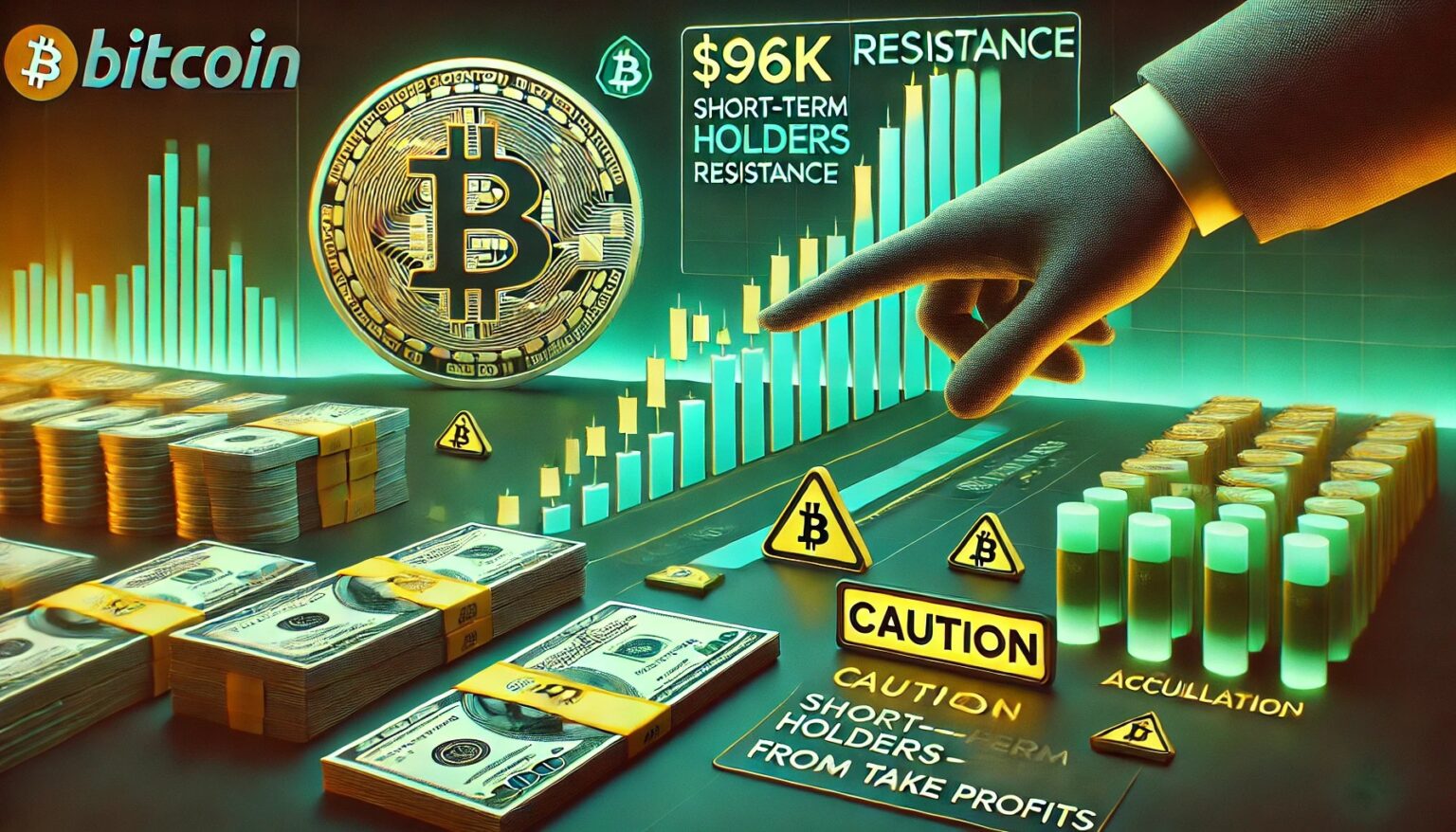Bitcoin Targets $96K; Will Demand Withstand Profit-Taking? Bitcoin Targets 96K Will Demand Withstand Profit Taking.01 A financial themed image showing Bitcoin BTC approaching the 96000 resist