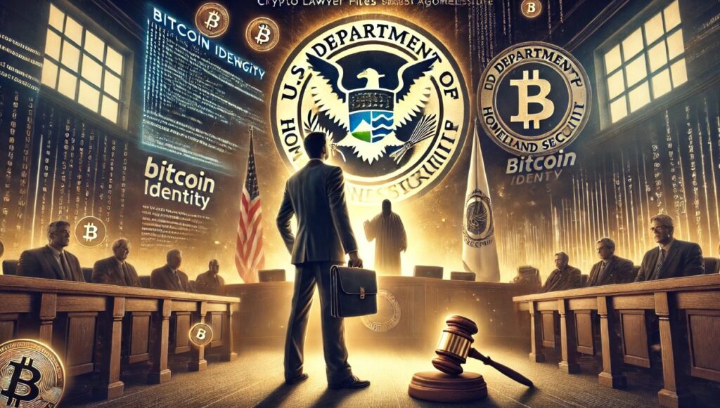 Crypto Attorney Sues Homeland Security to Reveal Bitcoin Creator Crypto Attorney Sues Homeland Security to Reveal Bitcoin Creator