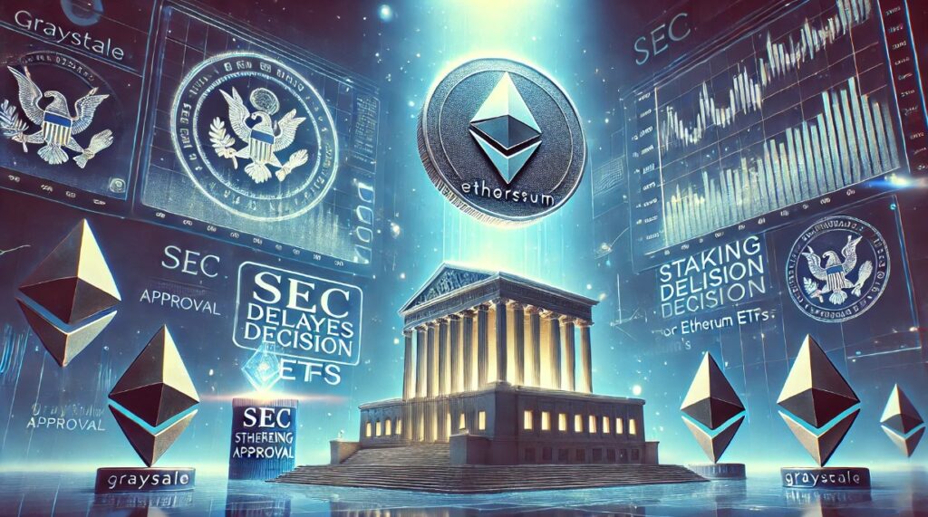 SEC Postpones Stance on Grayscale’s Ethereum ETFs Staking SEC Postpones Stance on Grayscales Ethereum ETFs Staking