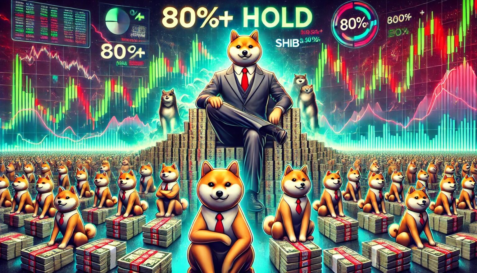 Shiba Inu Investors Stand Firm, Cling to Over 80% Holdings Shiba Inu Investors Stand Firm Cling to Over 80 Holdings.webp