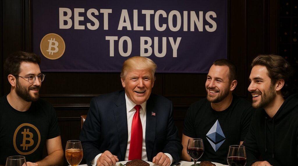 Dine with Trump: Crypto Revolution and Top Altcoin Surge Dine with Trump Crypto Revolution and Top Altcoin Surge