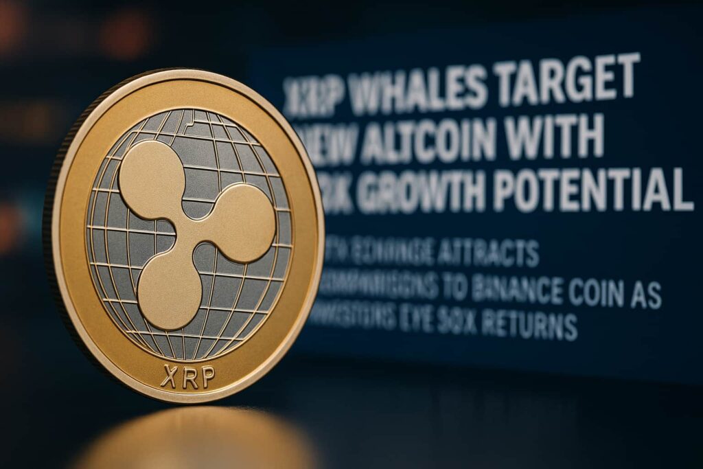 XRP Whale Targets New Altcoin with 100x Growth Potential