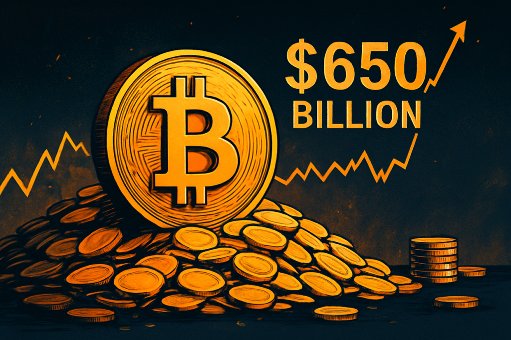 Bitcoin Profit Taking Surges to 650B Surpassing Last Bull