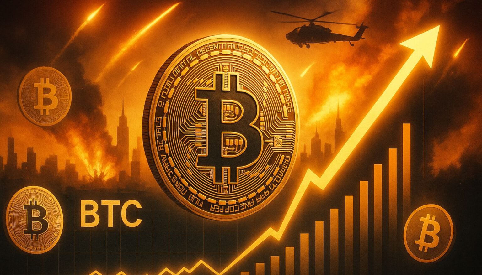 Bitcoin Surges Amid MidEast Conflict Pressuring Altcoins