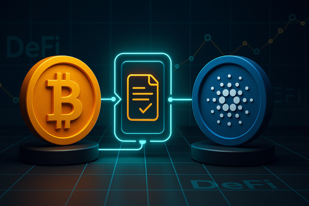Cardano Unveils Its Debut Bitcoin DeFi Protocol