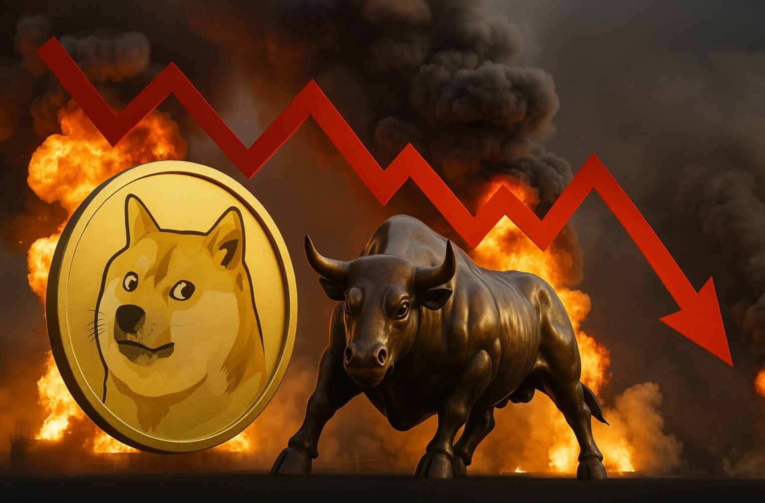 Dogecoin and Meme Coins Plummet Amid Trump Iran Tensions