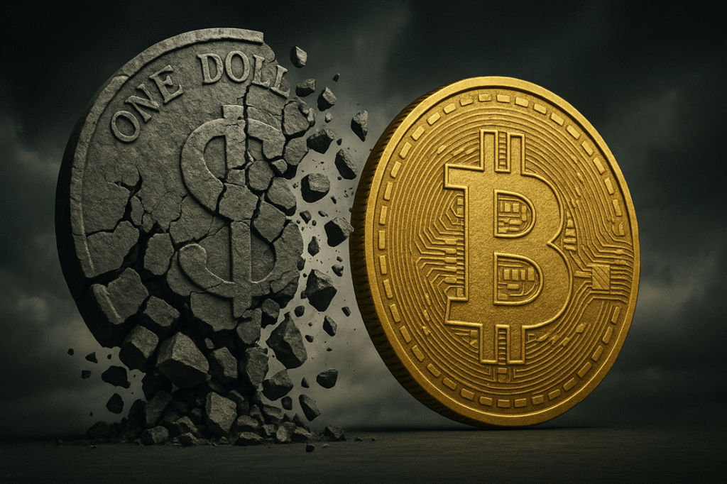 Powell Affirms: The Dollar Declines as Bitcoin Rises Powell Affirms The Dollar Declines as Bitcoin Rises