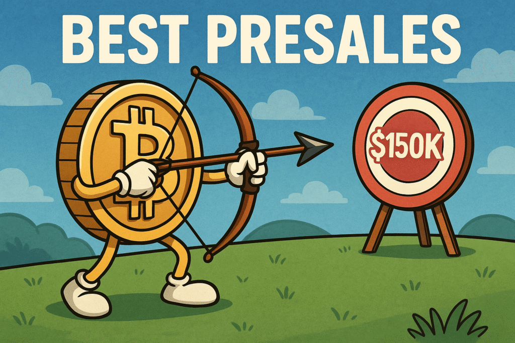 Top Presales Poised for 1000x Gains as Bitcoin Eyes 150K