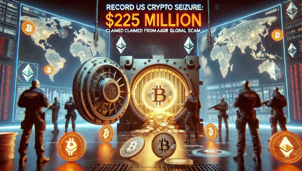 U.S. Secures $225M in Major Global Crypto Scam US Secures 225M in Major Global Crypto Scam