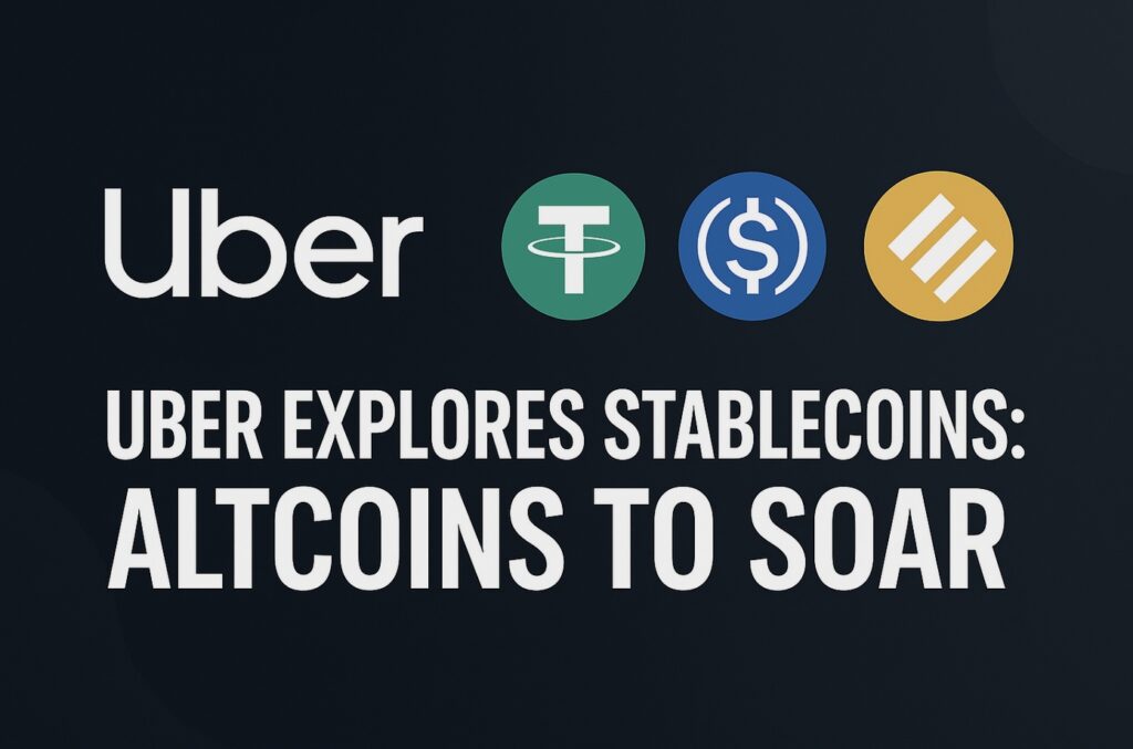 Uber Adopts Stablecoins: Will Leading Altcoins Skyrocket? Uber Adopts Stablecoins Will Leading Altcoins Skyrocket