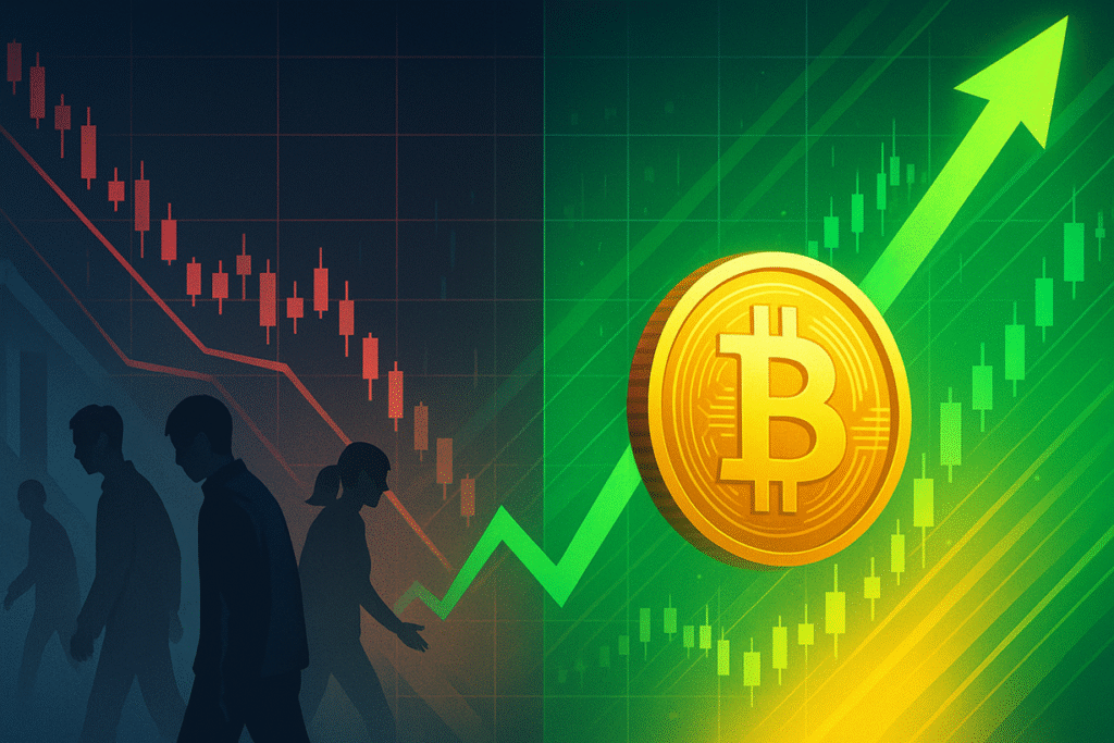 Bitcoin Reaches Peak as Retail Investors Exit—Contrarian Insight