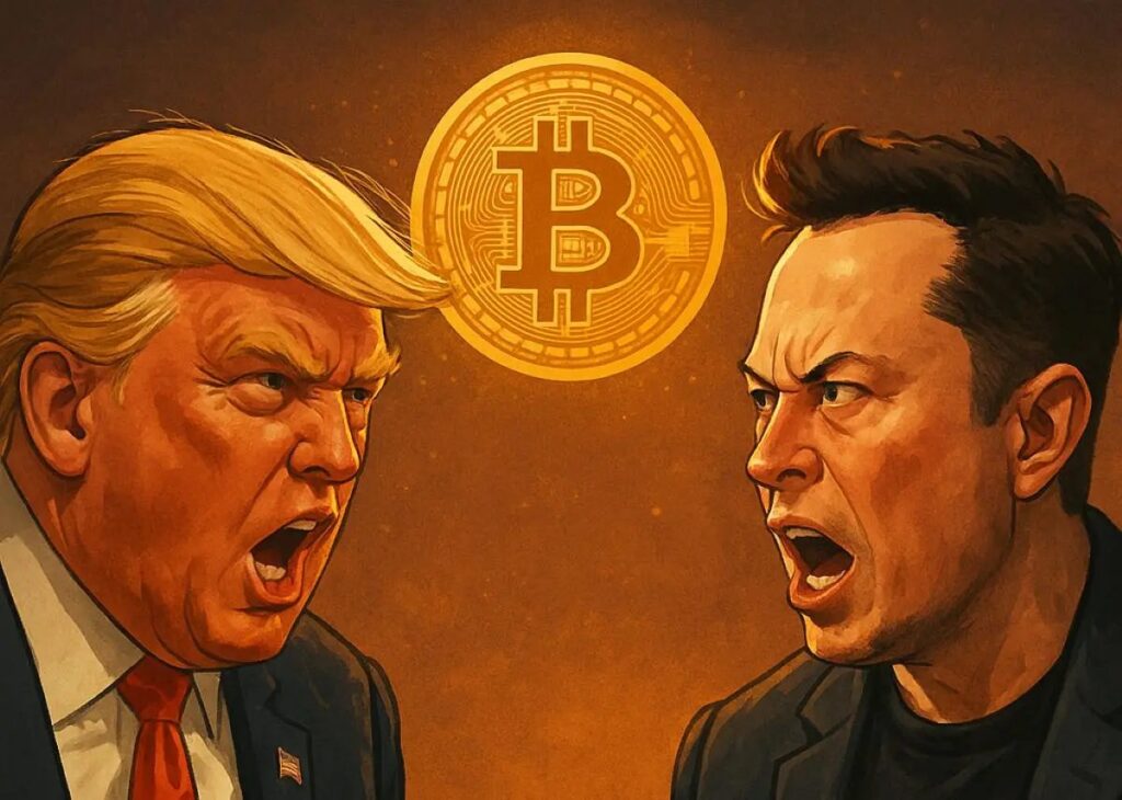 Elon Musks Pro Bitcoin Party Sparks Trump Critique.webp