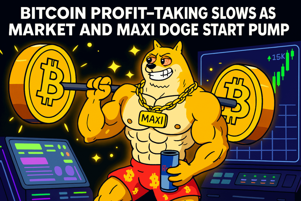 Bitcoin Gains Ease as Market & Maxi Doge Surge Bitcoin Gains Ease as Market Maxi Doge Surge