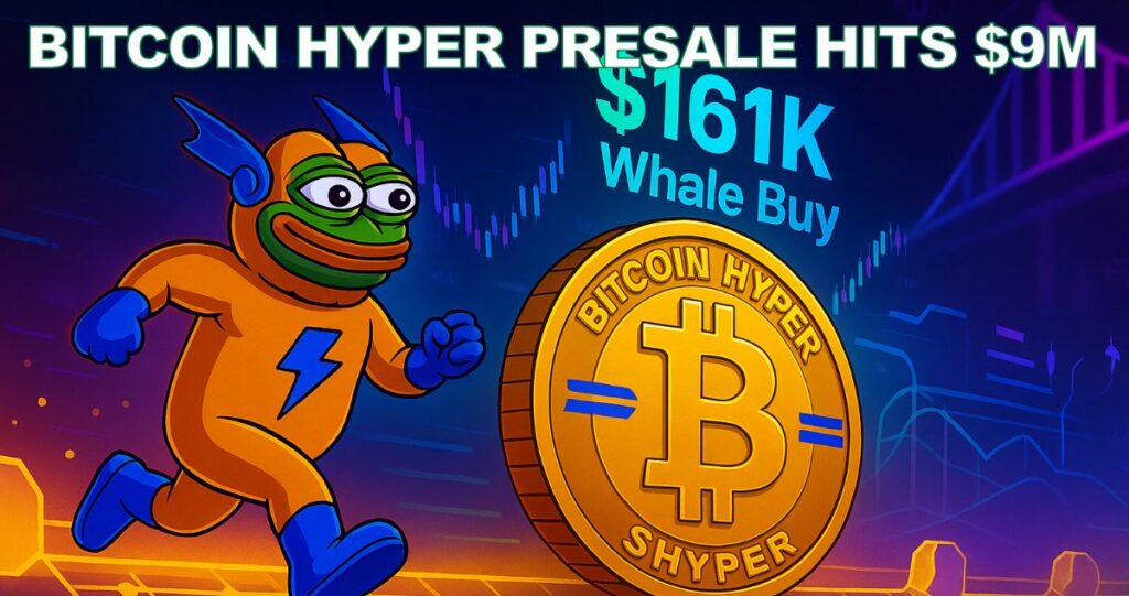 Bitcoin Presale Soars to $9M with $161K Whale Purchase Bitcoin Presale Soars to 9M with 161K Whale Purchase