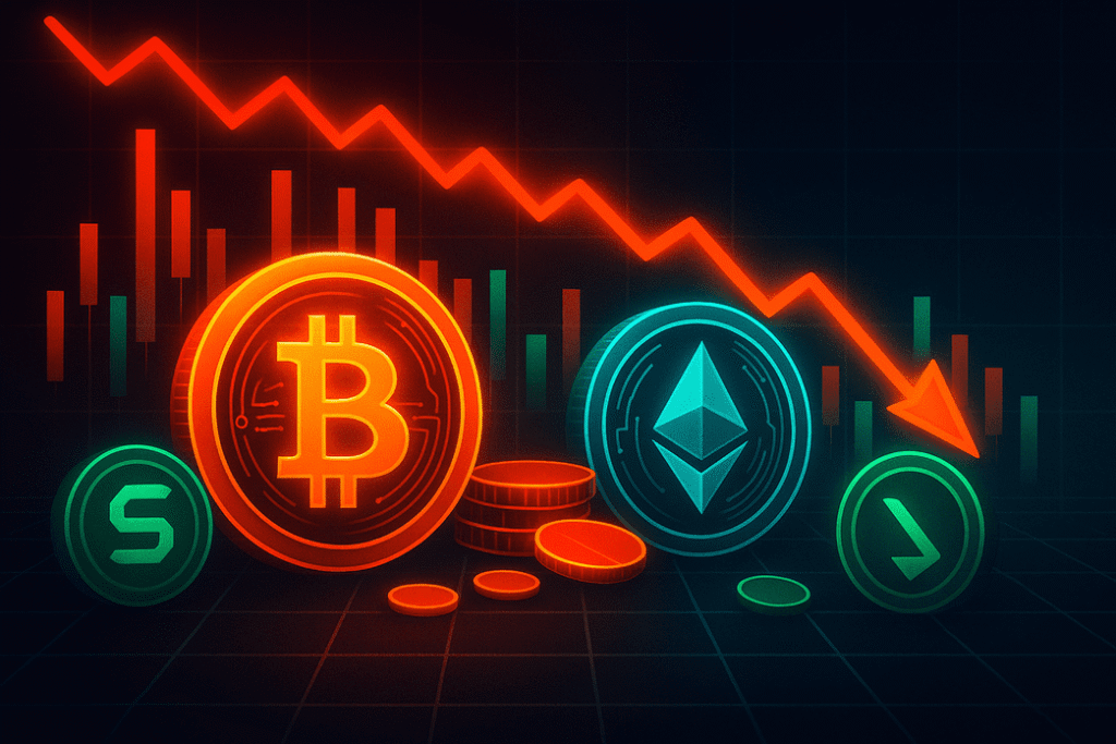 Crypto Market Faces $754M Liquidation: BTC, ETH, Altcoins Tumble Crypto Market Faces 754M Liquidation BTC ETH Altcoins Tumble