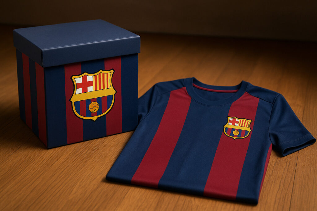 Discover FC Barcelona Mystery Box: Jerseys & Fan Gear Discover FC Barcelona Mystery Box Jerseys Fan Gear