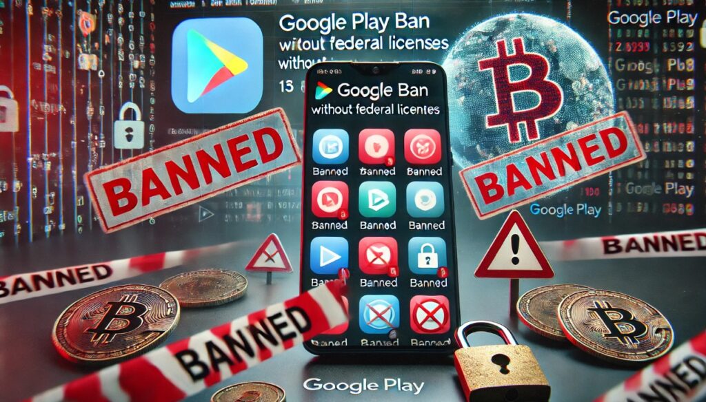 Google Play Bans Unlicensed Crypto Wallets in 15 States Google Play Bans Unlicensed Crypto Wallets in 15 States