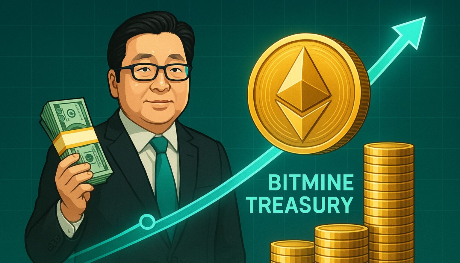 Tom Lee Invests 45M in Ethereum as Bitmine Boosts 7B