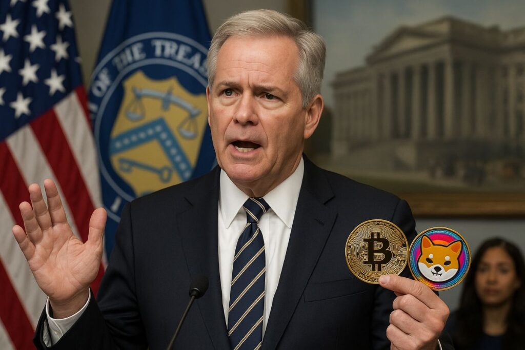 U.S. Contemplates Bitcoin Acquisition, Scot Bessent Reveals US Contemplates Bitcoin Acquisition Scot Bessent Reveals