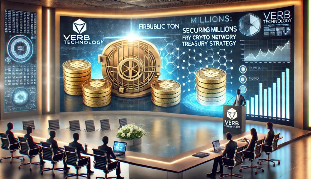 Verb Technology Raises $558M for Public TON Treasury Plan Verb Technology Raises 558M for Public TON Treasury Plan