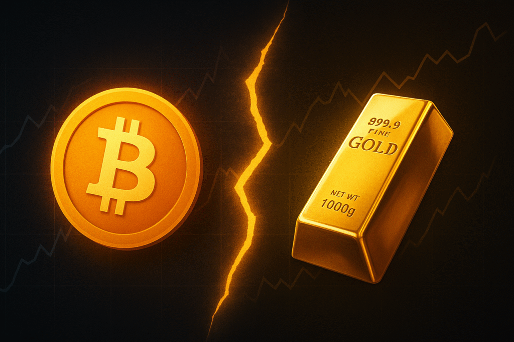 Bitcoin Diverges from Gold, Long-Term Link Remains Bitcoin Diverges from Gold Long Term Link Remains