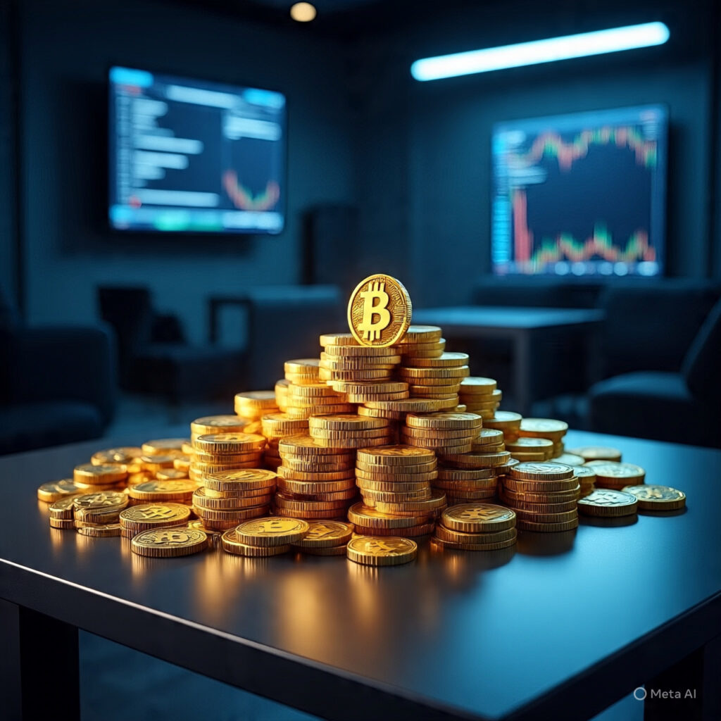 Firms Boost Bitcoin Holdings Investing 22 of Profits