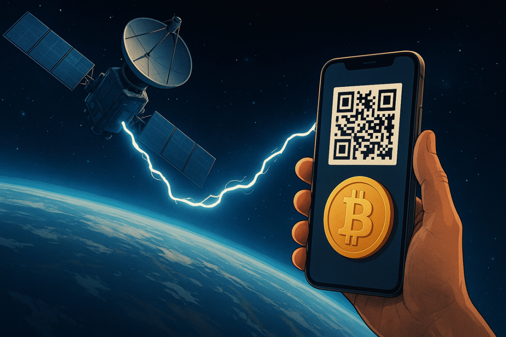 Historic First Bitcoin Lightning Payment Beams via Satellite