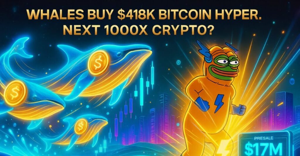 Why Whales Invested 418K in Bitcoin Hyper 17M Presale Nears