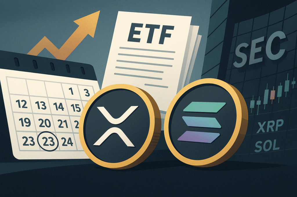 XRP & Solana ETF Updates Anticipated This Week XRP Solana ETF Updates Anticipated This Week