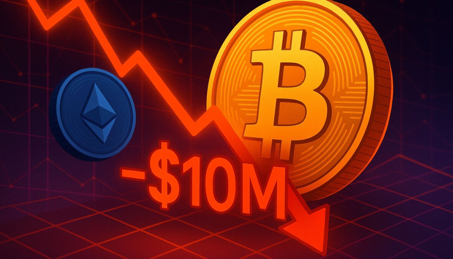 Bitcoin Whale’s Big Loss: Down $10M on BTC & ETH Longs Bitcoin Whales Big Loss Down 10M on BTC ETH