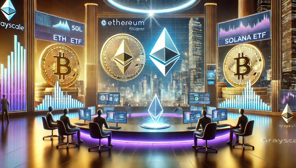 Ethereum and Solana ETFs by Grayscale: Staking Launch Today Ethereum and Solana ETFs by Grayscale Staking Launch Today