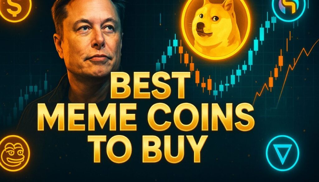 Top Meme Coins Poised for Gains as Musk Eyes Dogecoin Surge Top Meme Coins Poised for Gains as Musk Eyes Dogecoin