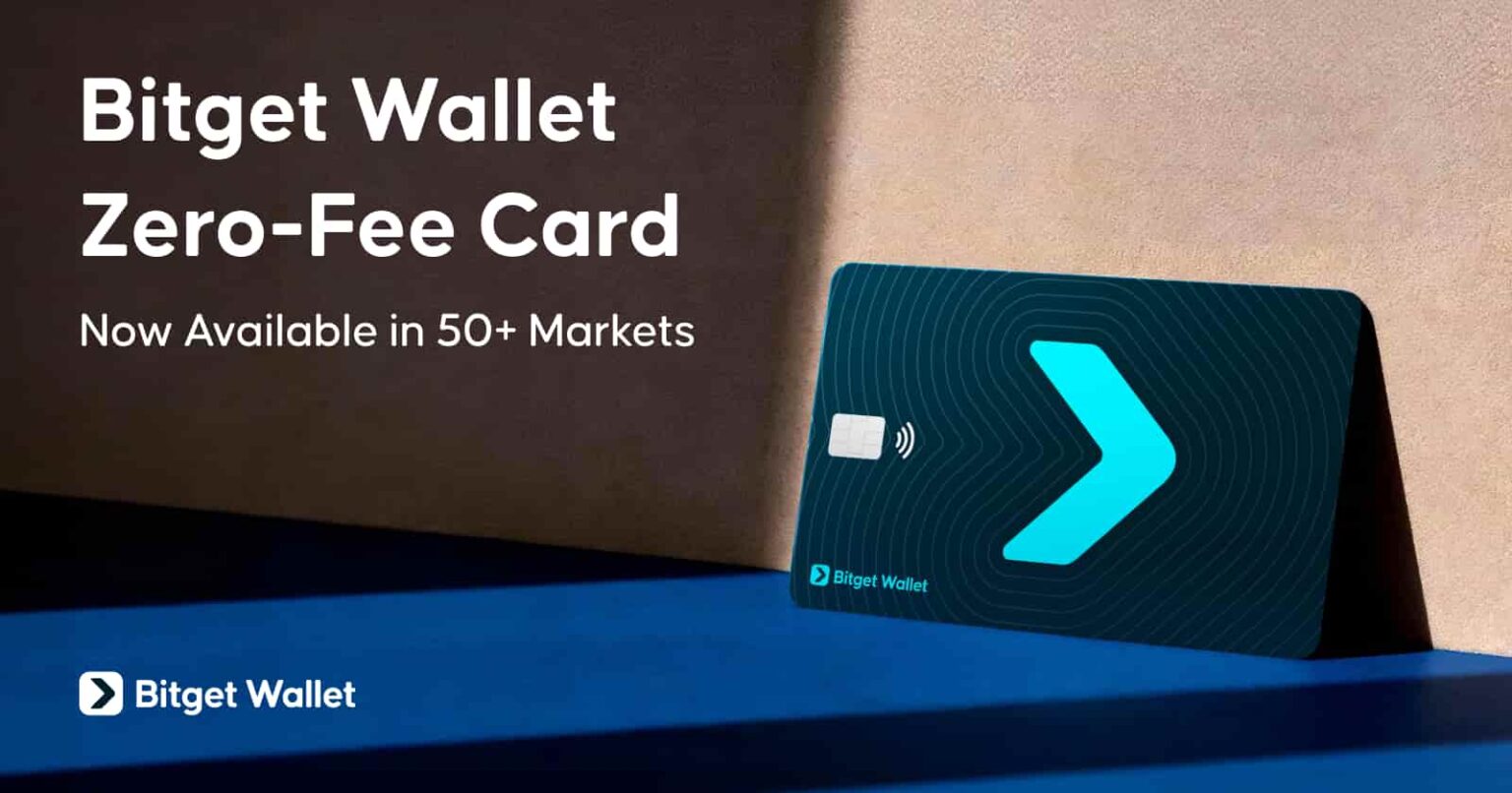 Bitget Wallet Debuts No Fee Crypto Card in 50 Regions