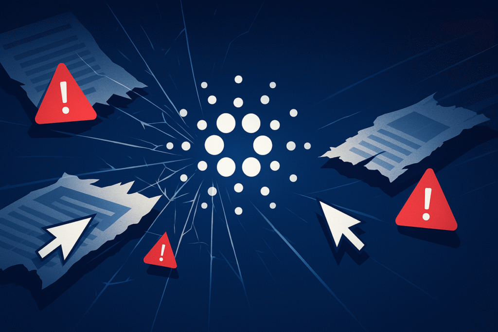 Cardano Founder Criticizes Media for Misleading Reports Cardano Founder Criticizes Media for Misleading Reports