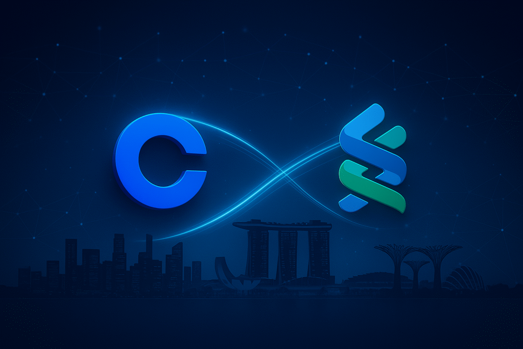 Coinbase Launches in Singapore with StanChart Support